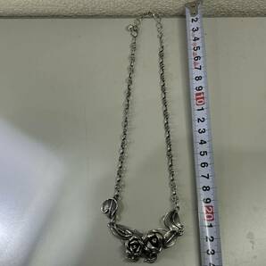 BeBe工房 シルバー金具 ネックレス アクセサリーの画像2