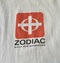 希少 00s ZODIAC ゾディアック Tシャツ XL 時計 企業 スイス_画像6