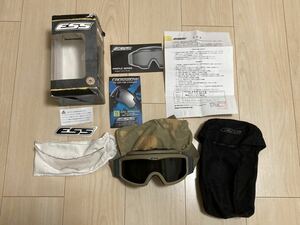 【米軍採用品】　ESS Eyewear Profile NVG Goggles Terrain Tan 740-0500 タクティカルゴーグル アイウェア　サバゲ