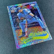 最新 2024 Topps Series 1 Silver Pack イチロー Chrome リフラクターカード No.T89C-58 シリーズ1 シルバーパック_画像2