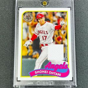 最新 2024 Topps Series 1 大谷翔平 実使用ジャージーカード 白 89BR-SO シリーズ1 MLBジャージーサイン等各種メモラビリアカード