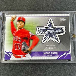 2021 Topps Update Series 大谷翔平 2021オールスターロゴパッチカード MLBジャージーサイン等各種インサートカード