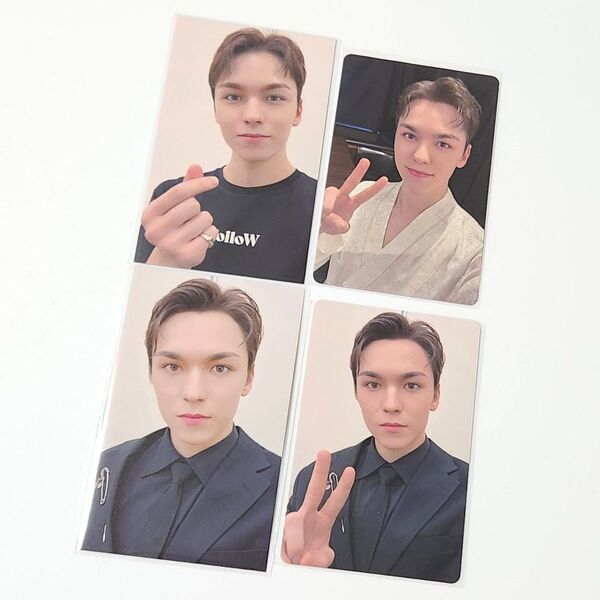 SEVENTEEN HEAVEN Thanks キャンペーン 第1弾 第2弾 バーノン Weverse ユニバ トレカ コンプ