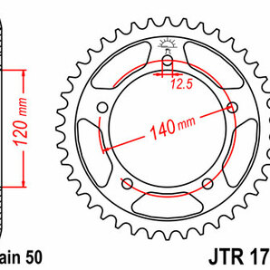 リア GSX1400 丁数選択 JTR1797の画像2