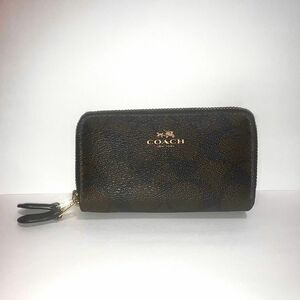 期間限定送料込！COACH シグネチャー コインケース カード入れ