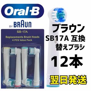 互換品 替えブラシ オーラルb 対応 12本セット 匿名配送