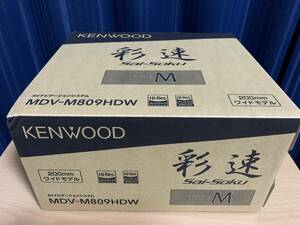 ケンウッド メモリーナビ MDV-M809HDW 7V型モデル 地デジTV/DVD/CD/SD/Bluetooth 2024年春版 最新地図 展示品