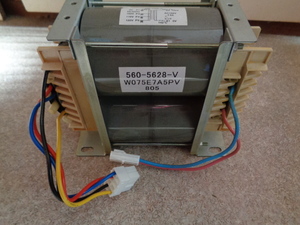 AC100V stability . trance 100V=100V 7.5A USED lengthway . type operation verification ending immediately buying selling out 