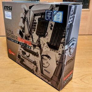 ※！本体無し！※ MSI Z170A XPOWR GAMING TITANIUM EDITION 箱、取説、他