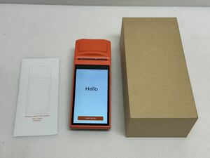 Wireless date POS System V1S W5920 プリンタ搭載Androidスマートターミナル 通電確認のみ