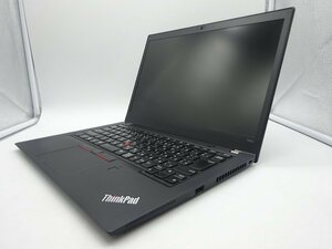 Lenovo ThinkPad T480s 第8世代CPU i5-8250U/メモリ8GB/SSDなし/14インチ フルHD/無線LAN/Webカメラ