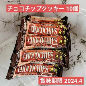 森永乳業 森永製菓 チョコチップクッキー バータイプ 1本×10個 お菓子 子供 チョコ クッキー おやつ 大容量