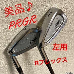 レフティ！【美品】プロギア★PRGR　3I・4I ロングアイアン／ゴルフクラブ