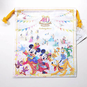 東京ディズニーリゾート 40周年 ドリームゴーラウンド グランドフィナーレ きんちゃく 巾着 未使用新品