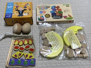 知育玩具 木のおもちゃ パズル バランスゲーム 木製 ゆらゆらアニマル どうぶつ 動物つみきセット バランスウッド 積み木 おはしつみごっこ