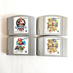 ★任天堂 Nintendo 64 ニンテンドー ゲーム機 電源、付属品、【ソフト12本】マリオカート、マリオパーティ等■通電確認済の画像7