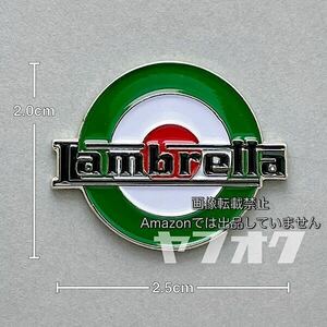 ランブレッタ Lambretta イタリア ターゲットマーク ピンバッジ Mods モッズ