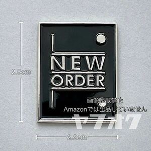 NEW ORDER ニュー・オーダー ピンバッジ Joy Division ジョイディヴィジョン