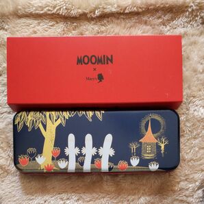 ムーミン　MOOMIN　メリーチョコレート ニョロニョロ チョコレート 缶