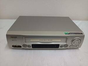 QAZ13038★SHARPシャープ VHSビデオデッキ VC-HF910 ビデオカセットレコーダー　本体のみ