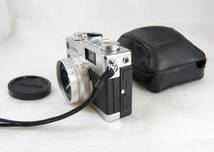 【難あり】35ｍｍフィルムカメラ YASHICA ELECTRO 35 MC シルバー_画像4