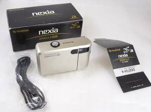 【難あり】APSフィルムコンパクトカメラ FUJIFILM TIARA ix-Z nexia 2000ixZ MBC. ストラップ、元箱付