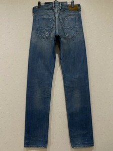 ※DIESEL ディーゼル KOOLTER 008X2 REGULAR SLIM TAPERED デニムパンツ 未裾直 イタリア製 29 　　　　　　　　　　　BJBA.F