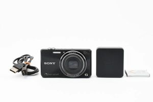 動作確認済 Sony Cyber-shot DSC-WX100 Black Compact Digital Camera ブラック コンパクトデジタルカメラ / ソニー サイバーショット #146
