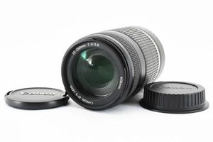 完動良品 Canon Zoom Lens EF-S 55-250mm F4-5.6 IS 手ブレ補正 望遠 ズームレンズ キヤノン EF APS-C EOS kiss Xシリーズなどで使用可 #77