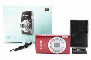 元箱付美品 Canon IXY 120 Red Compact Digital Camera レッド 赤 コンパクトデジタルカメラ デジカメ / キヤノン イクシ 動作良好！ #2979