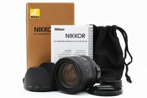 元箱付完動美品 Nikon AF-S Nikkor 24-85mm F3.5-4.5 G ED VR 手ブレ補正 標準 ズームレンズ /ニコン Nikon F Mount フルサイズ対応 #4736