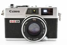 Canon QL17 G-III Silver Range Finder Film Camera レンジファインダー フィルムカメラ キヤノン シャッター音OK 現状 訳有品 #8021_画像3
