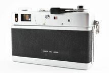 Canon QL17 G-III Silver Range Finder Film Camera レンジファインダー フィルムカメラ キヤノン シャッター音OK 現状 訳有品 #8021_画像5