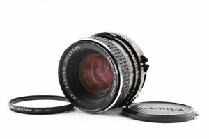 完動美品 Mamiya Mamiya-Sekor C 80mm F2.8 MF Lens 単焦点 中判 レンズ マミヤ セコール M645 1000s用 交換レンズ 保護フィルター付 #8032