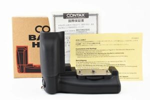 元箱付美品 Contax BATTERY HOLDER MP-1 With Box バッテリーホルダー / コンタックス 645用 動作確認済 プライスカード付 希少品 #9749