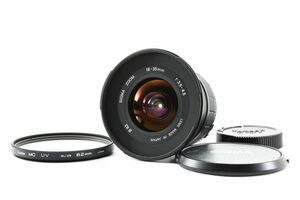 完動美品 Sigma Zoom 18-35mm F3.5-4.5 D Aspherical Wide Lens 超広角 ズームレンズ / シグマ ニコン Nikon F 保護フィルター付 #2097