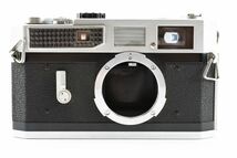 露出計作動OK Canon Model 7 Silver Body Rangefinder Film Camera レンジファインダー フィルムカメラ キヤノン L39 Screw Mount ※1 #107_画像2