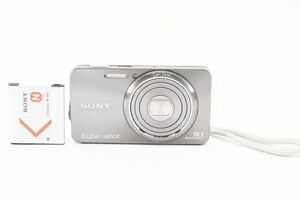 動作確認済 Sony Cyber-shot DSC-W570 Silver Compact Digital Camera シルバー コンパクトデジタルカメラ ソニー サイバーショット #5183