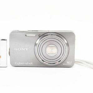 動作確認済 Sony Cyber-shot DSC-W570 Silver Compact Digital Camera シルバー コンパクトデジタルカメラ ソニー サイバーショット #5183の画像1