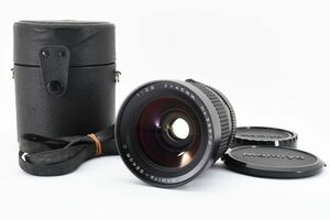 完動美品 Mamiya Mamiya-Sekor C 45mm F2.8 MF Wide Lens M645用 単焦点 広角 レンズ / マミヤ セコール 専用ケース付 #8138