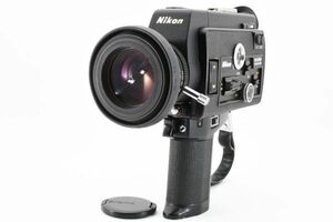 モーター駆動OK Nikon R8 Super Zoom C Macro 7.5-60mm F1.8 8mm Video Film Camera ビデオカメラ フィルムカメラ ニコン 8mm 8ミリ #8152