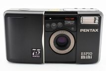 完動美品 Pentax Espio Mini 75years Compact Film Camera コンパクトフィルムカメラ / ペンタックス エスピオ 75周年 記念モデル #4586_画像2
