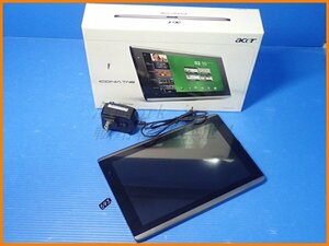 [動作品]Acer エイサー ICONIA TAB A500 WiFi Android タブレット/10.1インチ/ACアダプター付き　中古（ジャンク）593