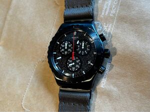 スウォッチ アイロニー クロノ　YVB416 BY THE BONFIRE #swatch 