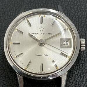 ETERNA MATIC エテルナマチック SAHIDA シルバー文字盤 自動巻き の画像2