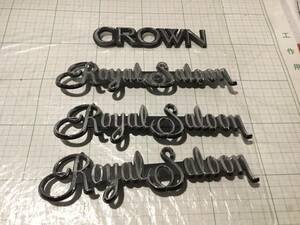  Toyota Crown Royal ru saloon CROWN Royal Saloon TOYOTA 12 series 120 series 13 series 130 series GS131 emblem 