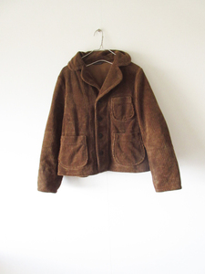 美品 2023AW 45R / フォーティファイブ・アール 70910063 セルビッチコーデュロイのチロルジャケット 2 KHAKI BROWN / レディース