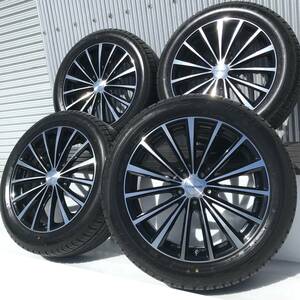 超美品,バリ山 SUV 19インチ ヴェネルディ 225/55R19 114.3 5穴 CX5 CX8 ハリアー RAV4 エクストレイル アウトランダー レクサス NX CR-V