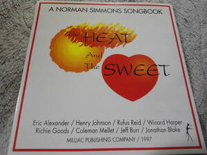 【送料無料】ノーマン・シモンズ／ザ・ヒート・アンド・ザ・スイート＜カーメン・マクレエの伴奏として有名なPianistの自身のsongbook＞