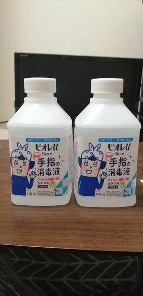  ビオレu 手指の消毒液 つめかえ用400ml 2個セット 花王